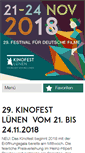 Mobile Screenshot of kinofest-luenen.de